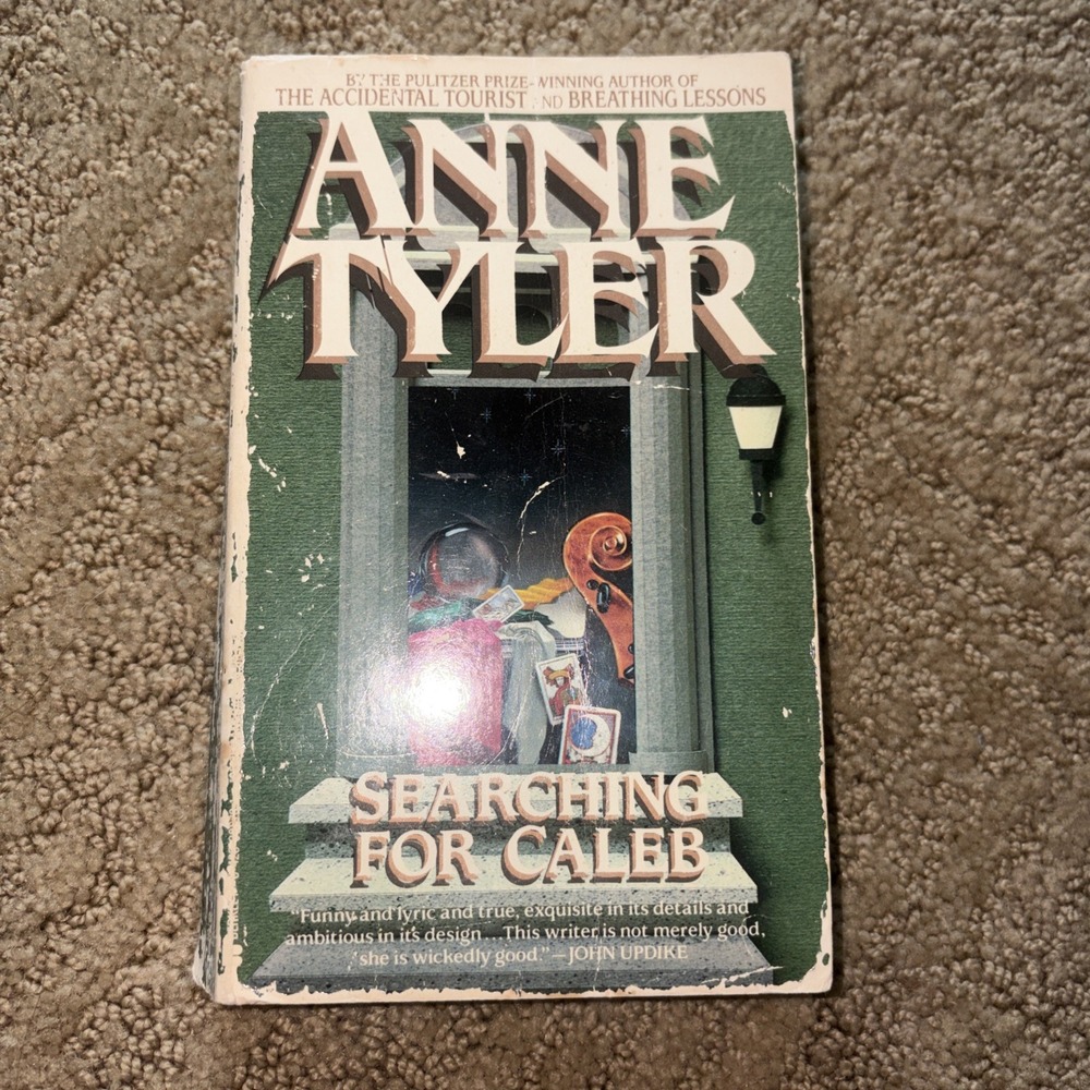 1987 Searching For Caleb By Anne Tyler Paperback 9th Printing Berkley Novel